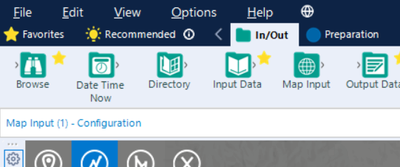 Map Input Tool and Macro Input tool - Alteryx