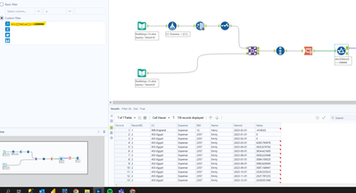 Joining Two Inputs & Filtering - Alteryx