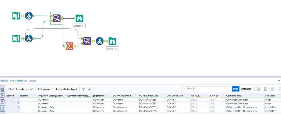 Data Formatting - Weird columns - Alteryx