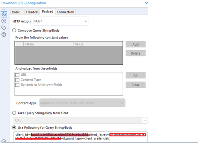 API issue with Input Parameter Supplied - Alteryx