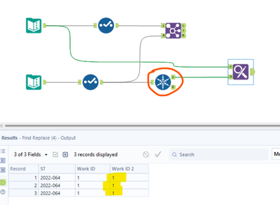 Find Replace tool - Alteryx