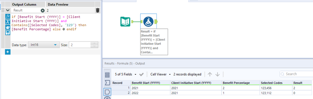 Use dynamic field names in a formula - Alteryx