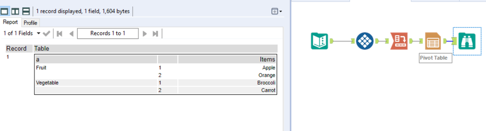 Alteryx Table formatting - Alteryx
