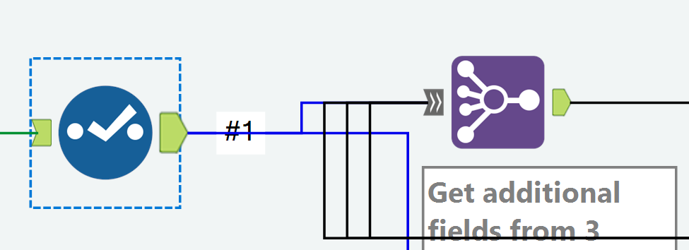 Improve coloring for connector lines going into a Join Multiple - Alteryx