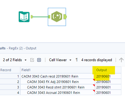 Extracting date text from string using Alteryx - Alteryx
