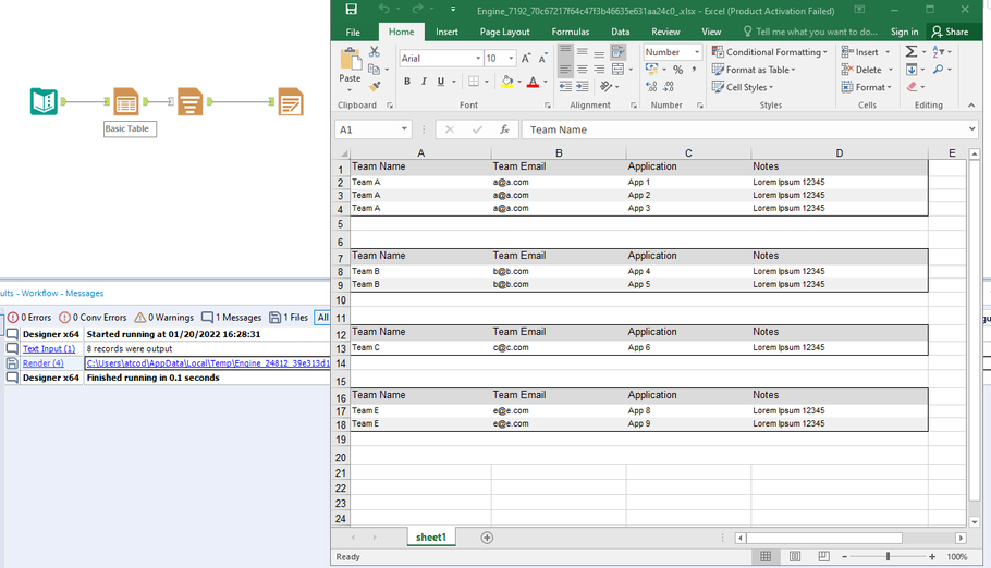 How to split rows into multiple groups by specifis sub groups with main ...