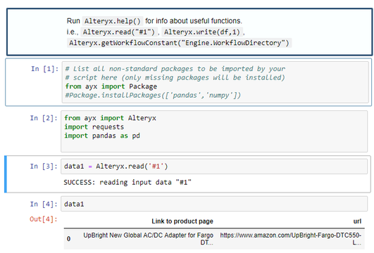 Python tool - strange characters being exported - Alteryx