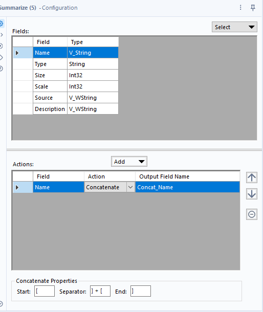 Concatenate All Fields Dynamically - Alteryx