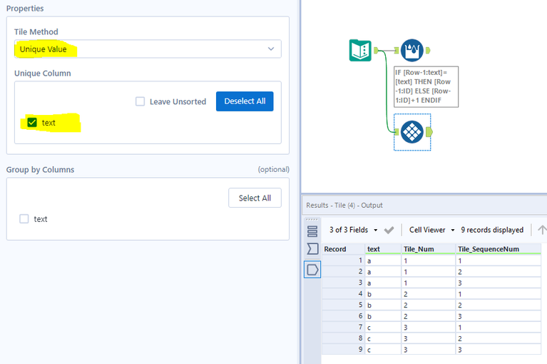 multi row formula - how to use - Alteryx