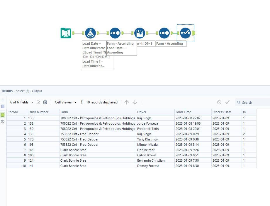 Adding IDs for records - Alteryx