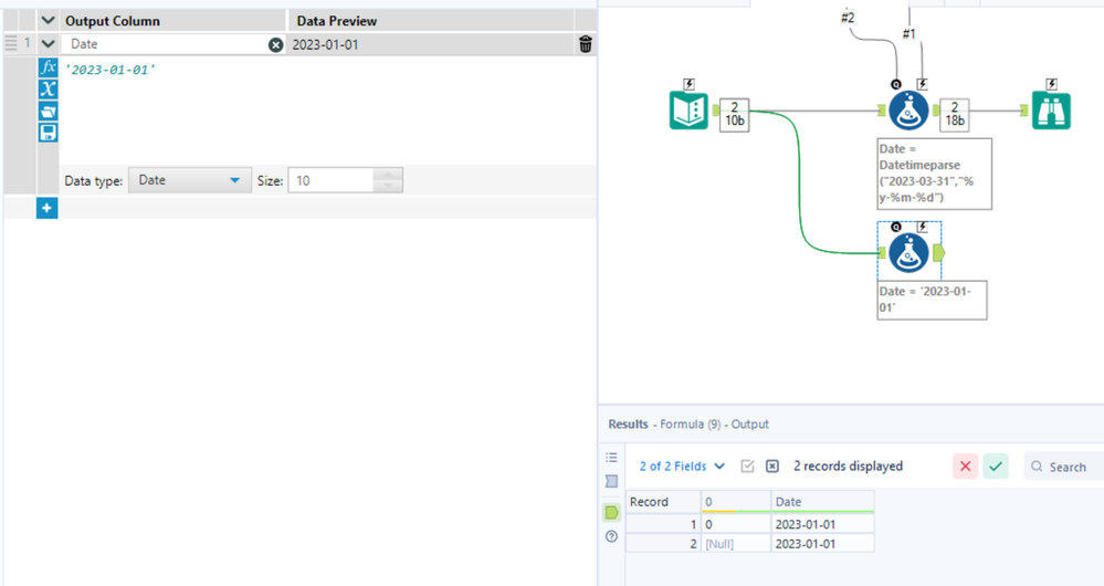 Date Input Issue with user Interface - Alteryx