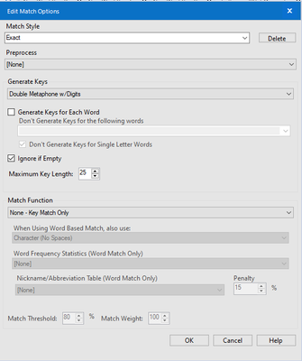 Exact Match Button Fuzzy Match (Exact Match Style) not equal to Join tool - Alteryx