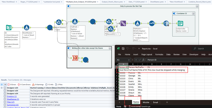 Combining Multiple Worksheets with the Same Template from Excel Files ...