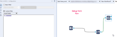 Date Interface Tool with In-DB filter - Alteryx