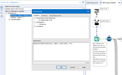 Dynamically change Directory Tool using Date - Alteryx