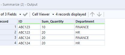 Summing the data of a column based on unique combination of 2 other ...