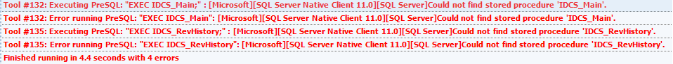 SQL Server Could not find stored procedure - Alteryx