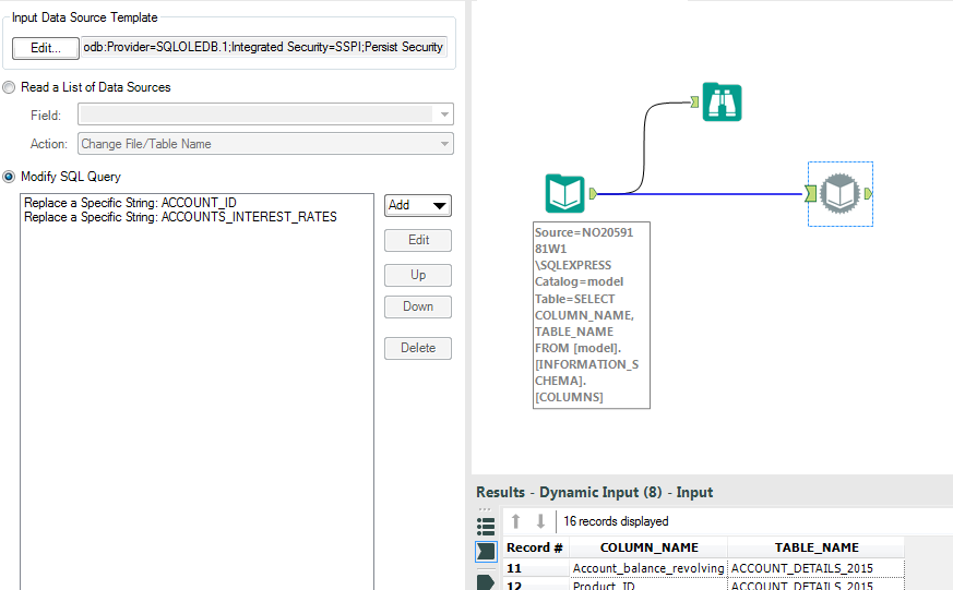 Dynamic Profiling Dynamic profiling tool - Alteryx