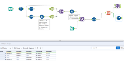 Combine Data Pairs from Multiple Columns with Delimiters - Alteryx