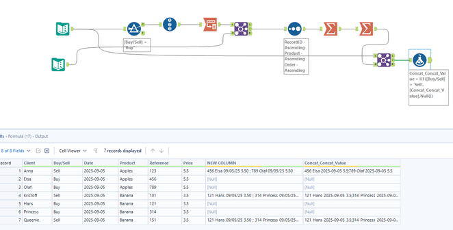 How to Combine Multiple Field Data based on multiple Conditions into a ...