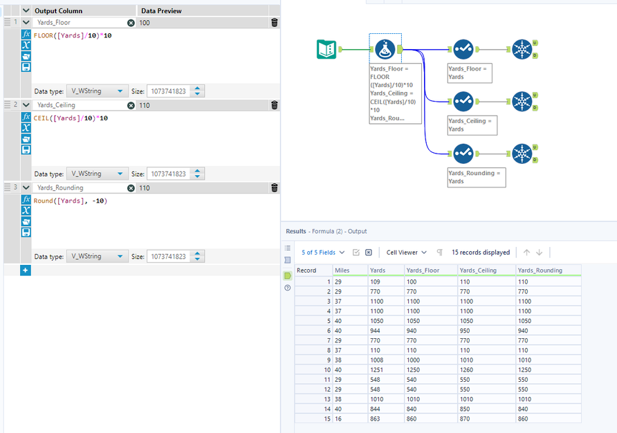 Finding duplicates within a number range of another line - Alteryx