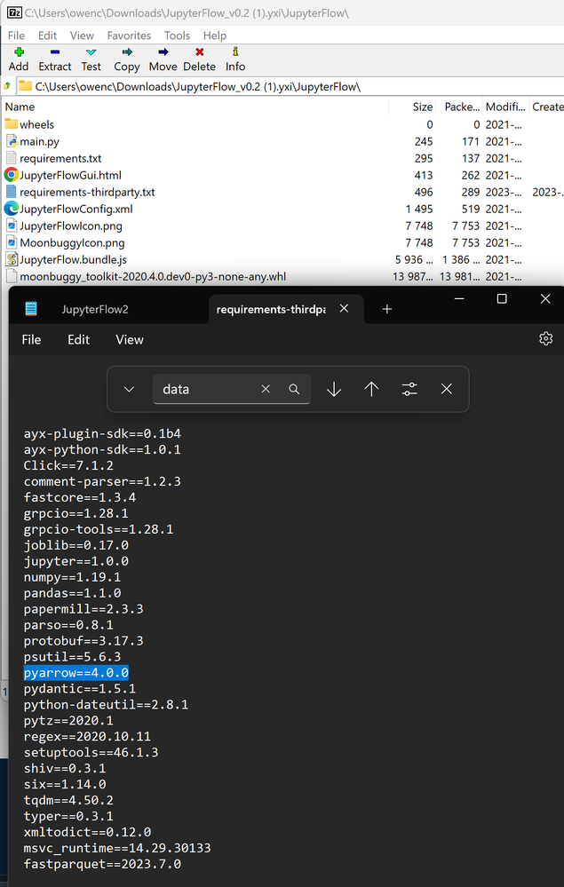 Error with Jupyter Flow Tool Output - Alteryx