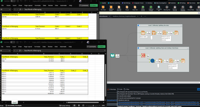 To dynamically split bulk data into different tables by month on the ...
