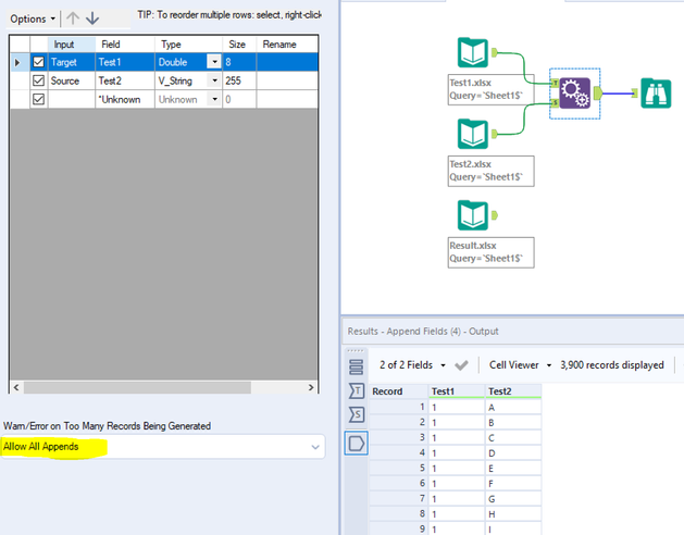 Multiply loop data - Alteryx
