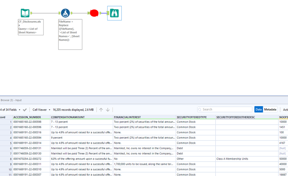 Dynamic Input limiting rows imported - Alteryx