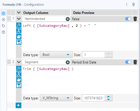 Parse Error on Formula - Alteryx
