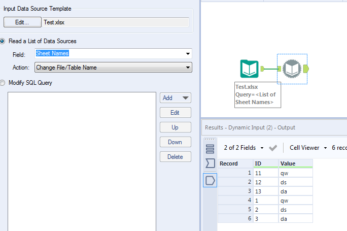 Question for importing multiple tabs in one Excel - Alteryx