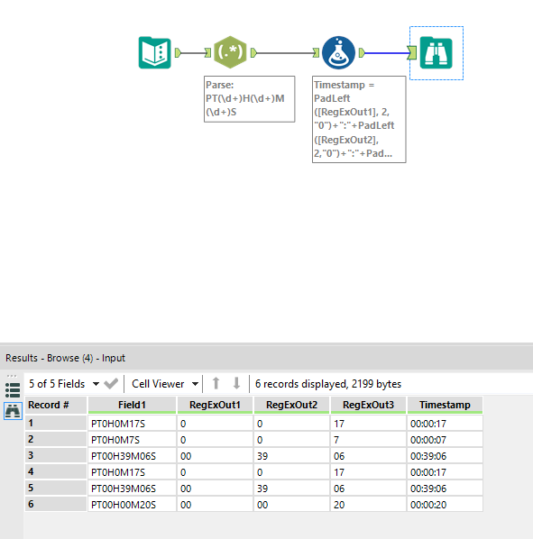 Use REGEX to Split a coloumn with no space - Alteryx
