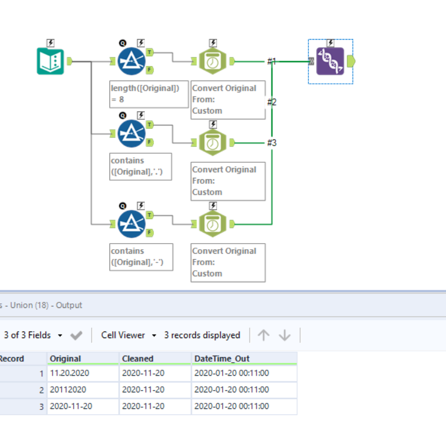 CONVERT STRING TO DATE FORMAT - Alteryx