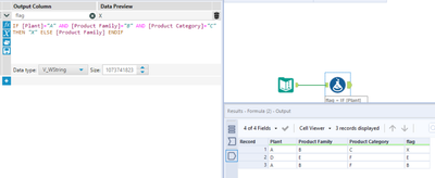 Update Column based on Multiple Filters - Alteryx