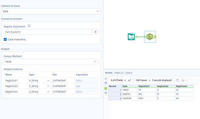 split data by a dynamic letter - Alteryx