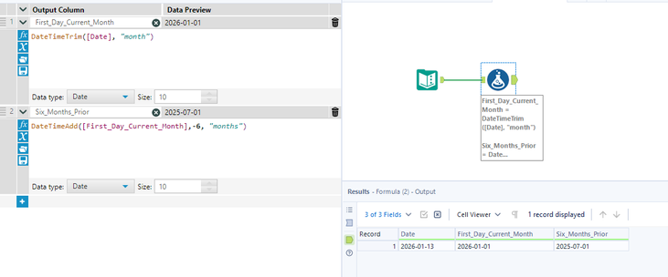 Issue with Date Time Filter and Functions - Alteryx