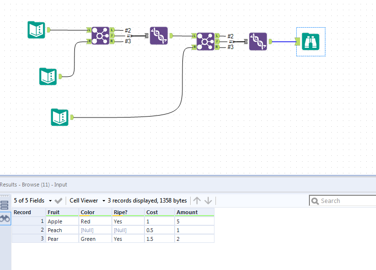 Join Multiple - Merge Input Fields into Single Column - Alteryx
