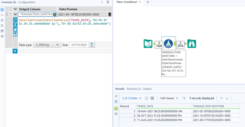 Date format - Alteryx