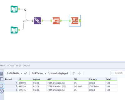 Match rows and columns - Join or Union? - Alteryx