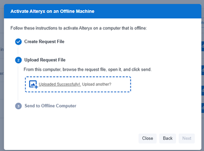 Activating Offline License - Alteryx