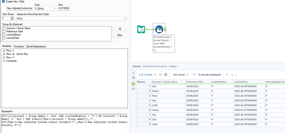 Need urgent assistance on replacing cell value based on condition - Alteryx