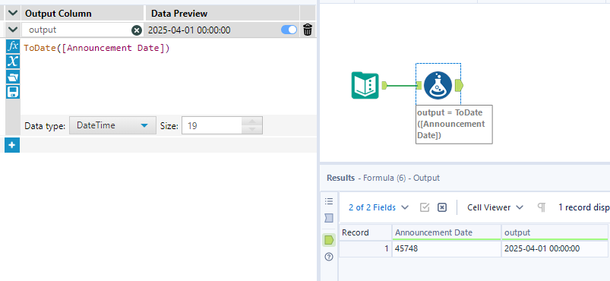 Dynamic Input changing date format - Alteryx