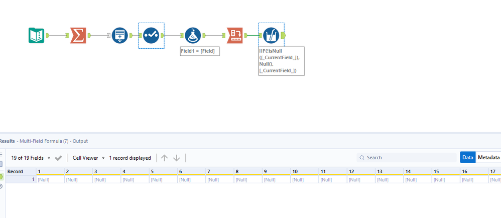Add X columns based on value in cell - Alteryx