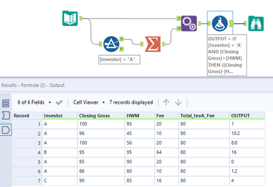IF conditional formula - Alteryx