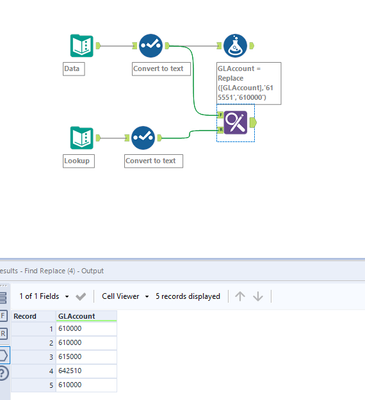 Replace a Field Value - Alteryx