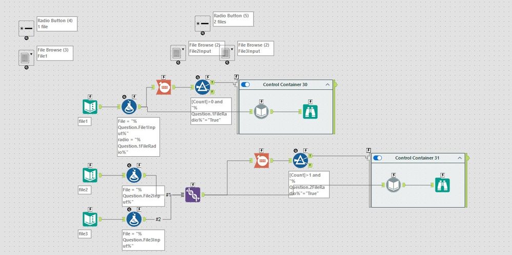 Conditional File Browse Tool - Alteryx