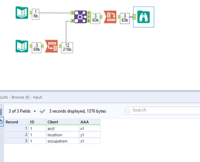 Matching columns from two data sets and joining the rows of the matched ...
