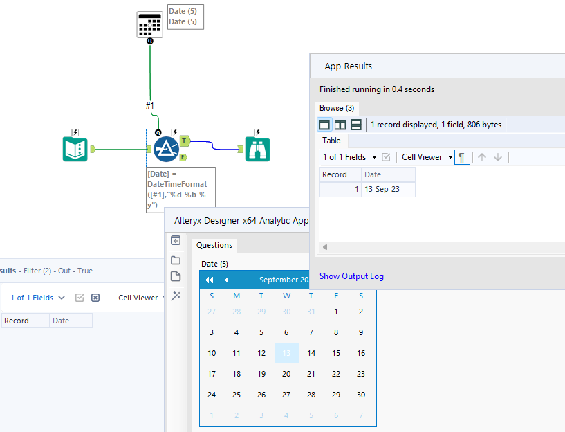 Taking feed from Date Interface tool as a custom date format - Alteryx