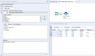 Replace 0 with a value - Alteryx