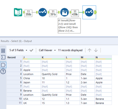 Help ! Alteryx - how to create a new column and the value of new column ...